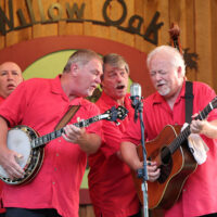 David Parmley & Cardinal Tradition at the 2018 Willow Oak Bluegrass Festival - photo © Beckie Howard