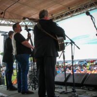 Russell Moore & IIIrd Tyme Out at the 2018 Remington Ryde Bluegrass Festival - photo by Frank Baker