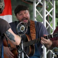Trae Buckner with Hillbilly Gypsies at the 2018 Remington Ryde Bluegrass Festival - photo by Frank Baker