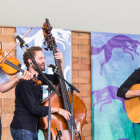 Lonely Heartstrings Band at the 2018 Grey Fox Bluegrass Festival - photo © Tara Linhardt