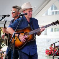 The Gibson Brothers at the 2018 Bluegrass On The Grass festival - photo by Frank Baker