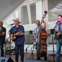 The Gibson Brothers at the 2018 Bluegrass On The Grass festival - photo by Frank Baker