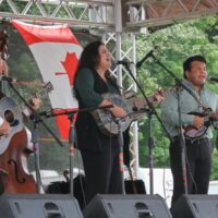 The Little Roy & Lizzy Show at the 2018 Remington Ryde Bluegrass Festival - photo by Frank Baker