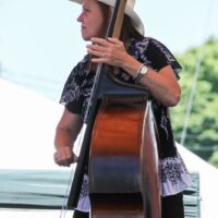 Kristi Gillis with Swampgrass at the 2018 Remington Ryde Bluegrass Festival - photo by Frank Baker