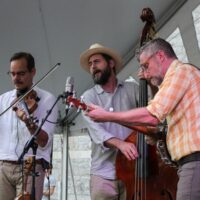 Lonesome Ace String Band at the 2018 Bluegrass On The Grass festival - photo by Frank Baker