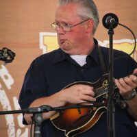 Kevin Prater at the 2018 Remington Ryde Bluegrass Festival - photo by Frank Baker