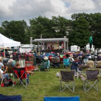 Larry Stephenson Band at the 2018 Remington Ryde Bluegrass Festival - photo by Frank Baker