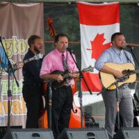 Larry Stephenson Band at the 2018 Remington Ryde Bluegrass Festival - photo by Frank Baker