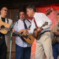 Dry Branch Fire Squad at the August 2018 Gettysburg Bluegrass Festival - photo by Frank Baker