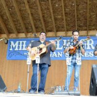 Dave Adkins Band at the 2018 Milan Bluegrass Festival - photo © Bill Warren
