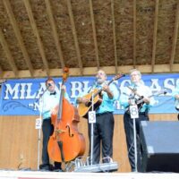 Larry Efaw and the Bluegrass Mountaineers at the 2018 Milan Bluegrass Festival - photo © Bill Warren