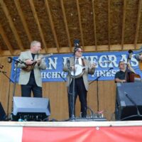 Joe Mullins & The Radio Ramblers at the 2018 Milan Bluegrass Festival - photo © Bill Warren