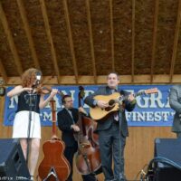 Becky Buller Band at the 2018 Milan Bluegrass Festival - photo © Bill Warren