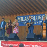 Rhonda Vincent & The Rage at the 2018 Milan Bluegrass Festival - photo © Bill Warren