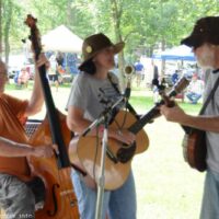 Wolf Creek Rising at the 2018 Blissfield Bluegrass on the River - photo © Bill Warren