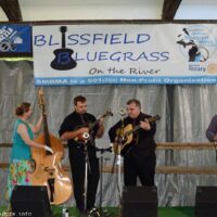One Accord at the 2018 Blissfield Bluegrass on the River - photo © Bill Warren