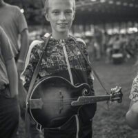 Young mandolin picker at the 2018 Pickin' In Parsons - photo by Jeromie Stephens