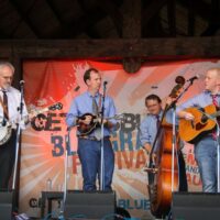 Terry Baucom & The Dukes of Drive at the August 2018 Gettysburg Bluegrass Festival - photo by Frank Baker