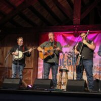 Russel Moore & IIIrd Tyme Out at the August 2018 Gettysburg Bluegrass Festival - photo by Frank Baker