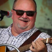 Danny Paisley at the August 2018 Gettysburg Bluegrass Festival - photo by Frank Baker