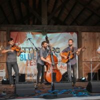 The Lonely Heartstring Band at the 2018 Gettysburg Bluegrass Festival - photo by Frank Baker