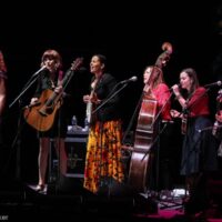Rhiannon Giddens with First Ladies of Bluegrass at Wide Open Bluegrass 2018 - photo © Frank Baker