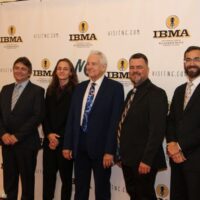 Del McCoury Band on the red carpet at the 2018 IBMA Awards - photo © Frank Baker