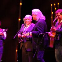 Paul Williams and Ricky Skaggs at the 2018 International Bluegrass Music Awards - photo © Frank Baker