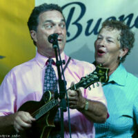 Brenda Lawson and Larry Stephenson at the Nothin' Fancy Bluegrass Festival - photo © Bill Warren