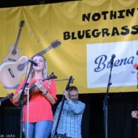 Summer Brooke and the Mountain Faith Band at the 2018 Nothin' Fancy Bluegrass Festival - photo © Bill Warren