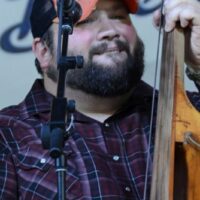 Jason Tomlin with The Deer Creek Boys at the 2018 Nothin' Fancy Bluegrass Festival - photo © Bill Warren