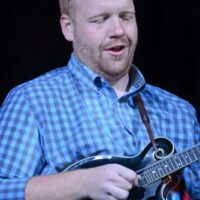 Jesse Smathers with Lonesome River Band at the 2018 Nothin' Fancy Bluegrass Festival - photo © Bill Warren