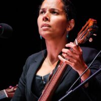 Rhiannon Giddens with First Ladies of Bluegrass at Wide Open Bluegrass 2018 - photo © Frank Baker