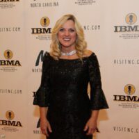 Rhonda Vincent on the red carpet at the 2018 IBMA Awards - photo © Frank Baker