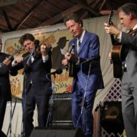 Hot Rize at the 2018 Delaware Valley Bluegrass Festival - photo by Frank Baker