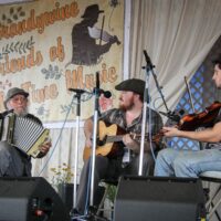 Mick Kinney & The Hickhoppers at the 2018 Delaware Valley Bluegrass Festival - photo by Frank Baker