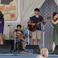 Cab Grass from the Cab Calloway School at the 2018 Delaware Valley Bluegrass Festival - photo by Frank Baker