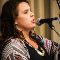 Ashleigh Caudill at World of Bluegrass (9/25/18) - photo © Frank Baker