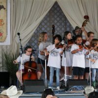 Kids Academy at the 2018 Delaware Valley Bluegrass Festival - photo by Frank Baker