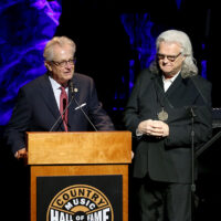 Ricky Skaggs is inducted into the Country Music Hall of Fame by Kyle Young (10/21/18) - photo by Terry Wyatt/Getty Images