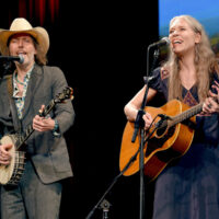 David Rawlings and Gillian Welch at the Stanley Brothers Tribute (Country Music Hall of Fame & Museum 10/24/18) - photo by Jason Kempin/Getty Images