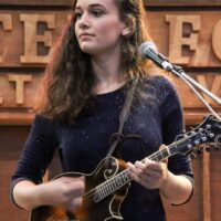 Victoria Kelley with Band of Kelleys at World of Bluegrass 2018 - photo © Frank Baker