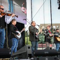 Doyle Lawson & Quicksilver at the 2018 Wide Open Bluegrass Festival - photo © Frank Baker