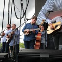 Sideline at the 2018 Wide Open Bluegrass Festival - photo © Frank Baker