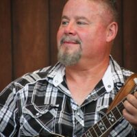 Rusty Breedlove with Johnny and Jeanette Williams at World of Bluegrass 2018 - photo © Frank Baker