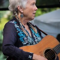 Laurie Lewis at the 2018 Wide Open Bluegrass Festival - photo © Frank Baker