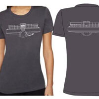 Straight Up Strings banjo t-shirt for women