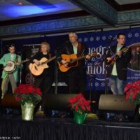 Garrett Newton Band at 2018 Bluegrass Christmas in the Smokies - photo © Bill Warren