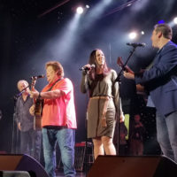Darin & Brooke Aldridge with Marty Raybon and The Oak Ridge Boys at the 2019 Country Cruise - photo by Brian Smith