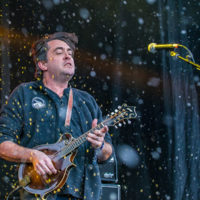 Jeff Austin at WinterWonderGrass Steamboat 2019 - photo by Backstage Flash